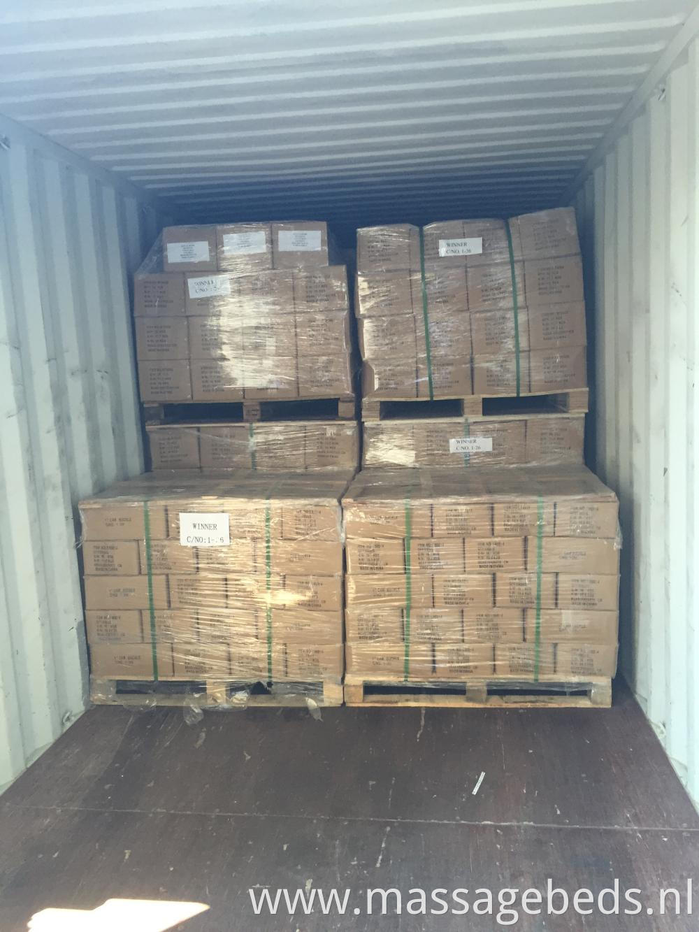 Pallet before shipping